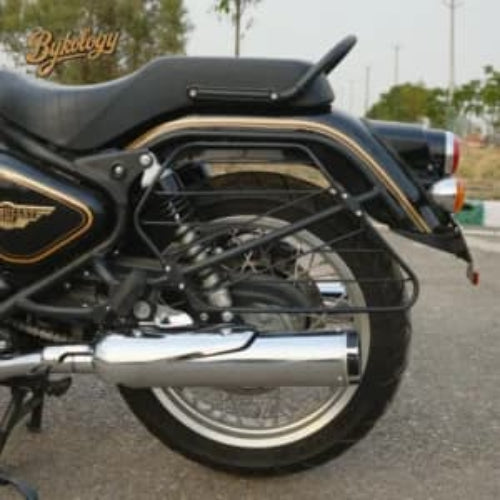 Rhino Racing V2 304 stainless steel and CNC aluminium exhaust for Royal Enfield Bullet 650