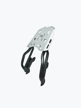 Legundary Custom Atlas luggage carrier for Triumph Speed 400 black silver rear rack plate