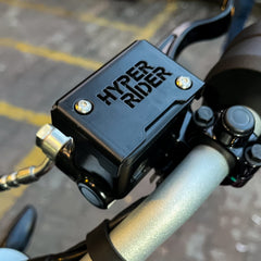 Hyperrider Triumph Speed 400 Front Fluid Reservoir Cover Tricorn Design