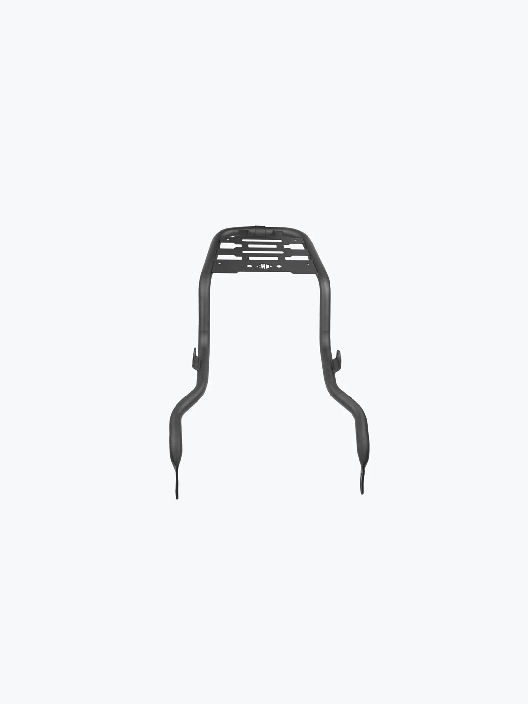 Legendary Custom Classic 350 Reborn atlas carrier black mild steel luggage rack