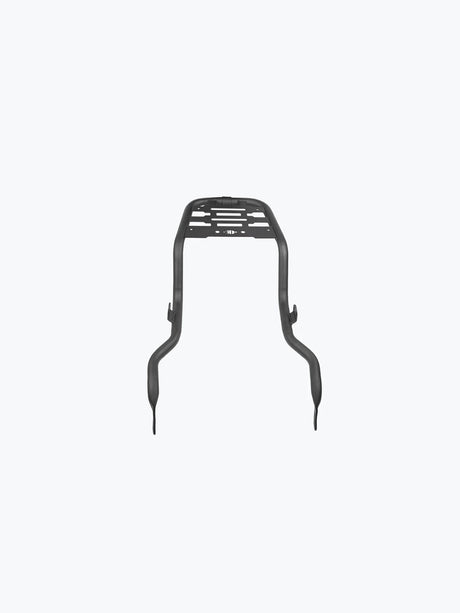 Legendary Custom Classic 350 Reborn atlas carrier black mild steel luggage rack