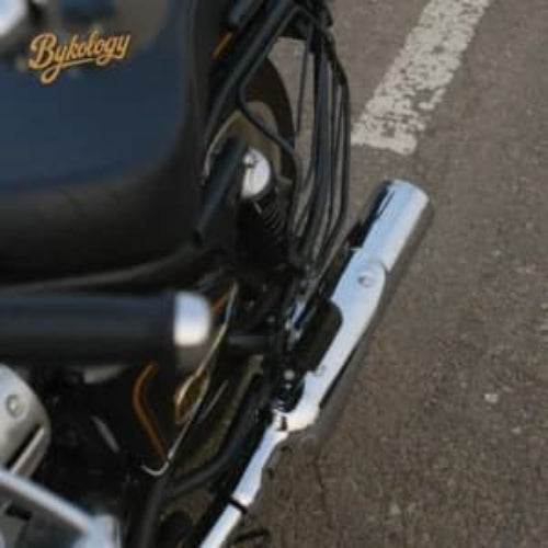 Rhino Racing V1 304 stainless steel compact exhaust for Royal Enfield Bullet 650