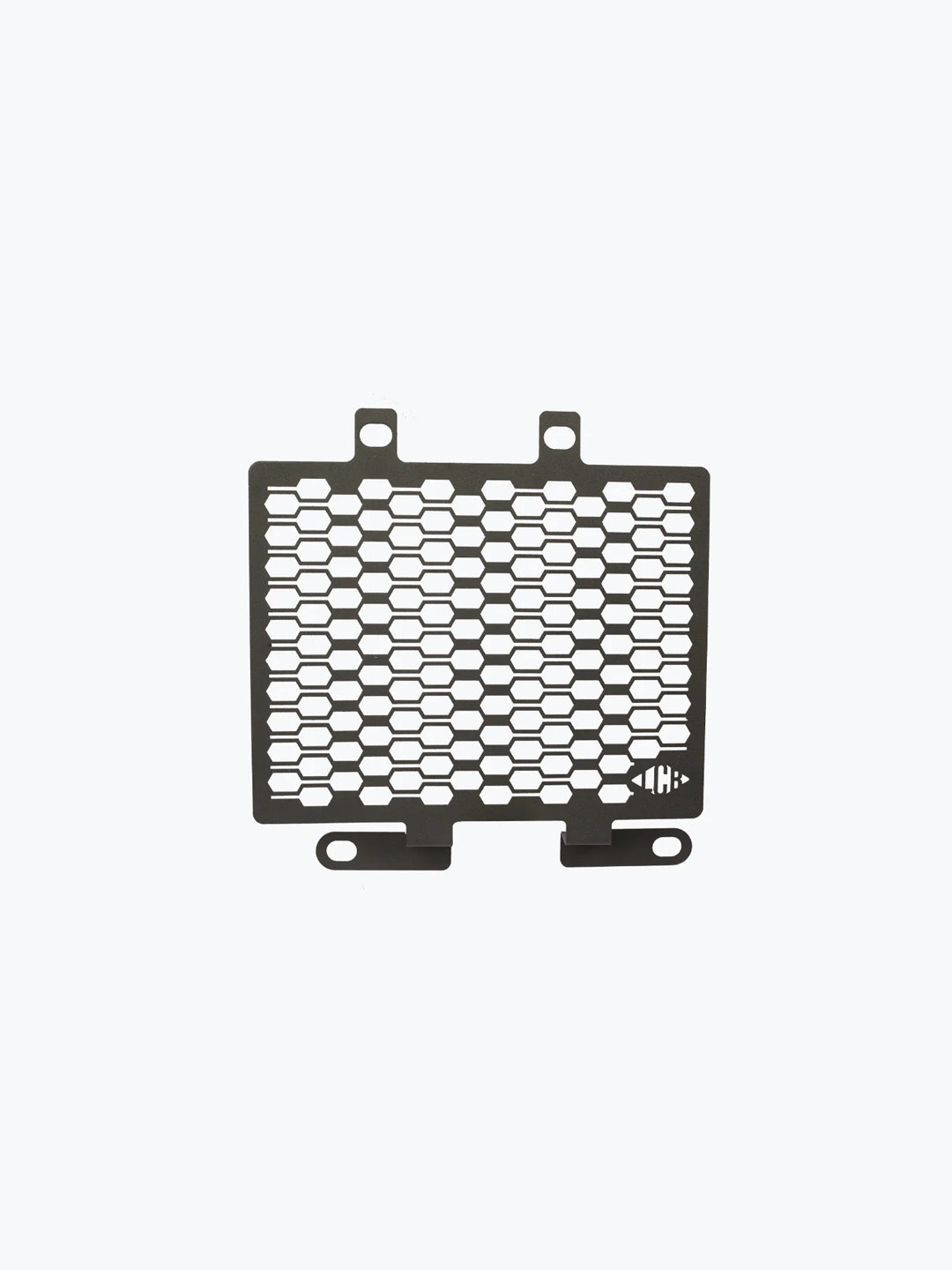 Legundary Custom Radiator Grill for Bajaj Dominar 400 Black Mild Steel Radiator Guard Protector