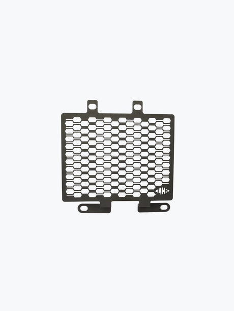 Legundary Custom Radiator Grill for Bajaj Dominar 400 Black Mild Steel Radiator Guard Protector