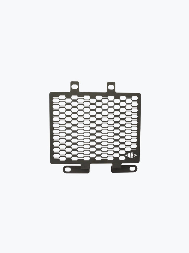 Legundary Custom Radiator Grill for Bajaj Dominar 400 Black Mild Steel Radiator Guard Protector