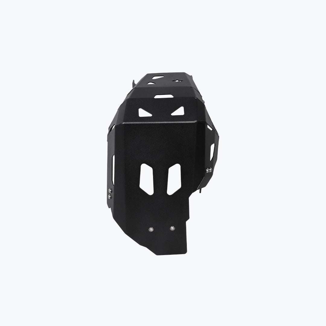Legundary Custom Honda Transalp 750 Vambrace Bash Plate Black Aluminium Engine Skid Plate
