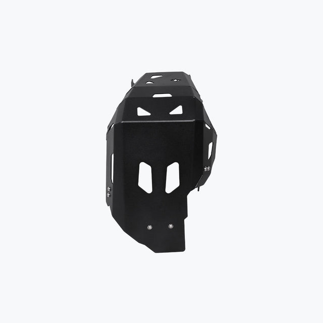 Legundary Custom Honda Transalp 750 Vambrace Bash Plate Black Aluminium Engine Skid Plate