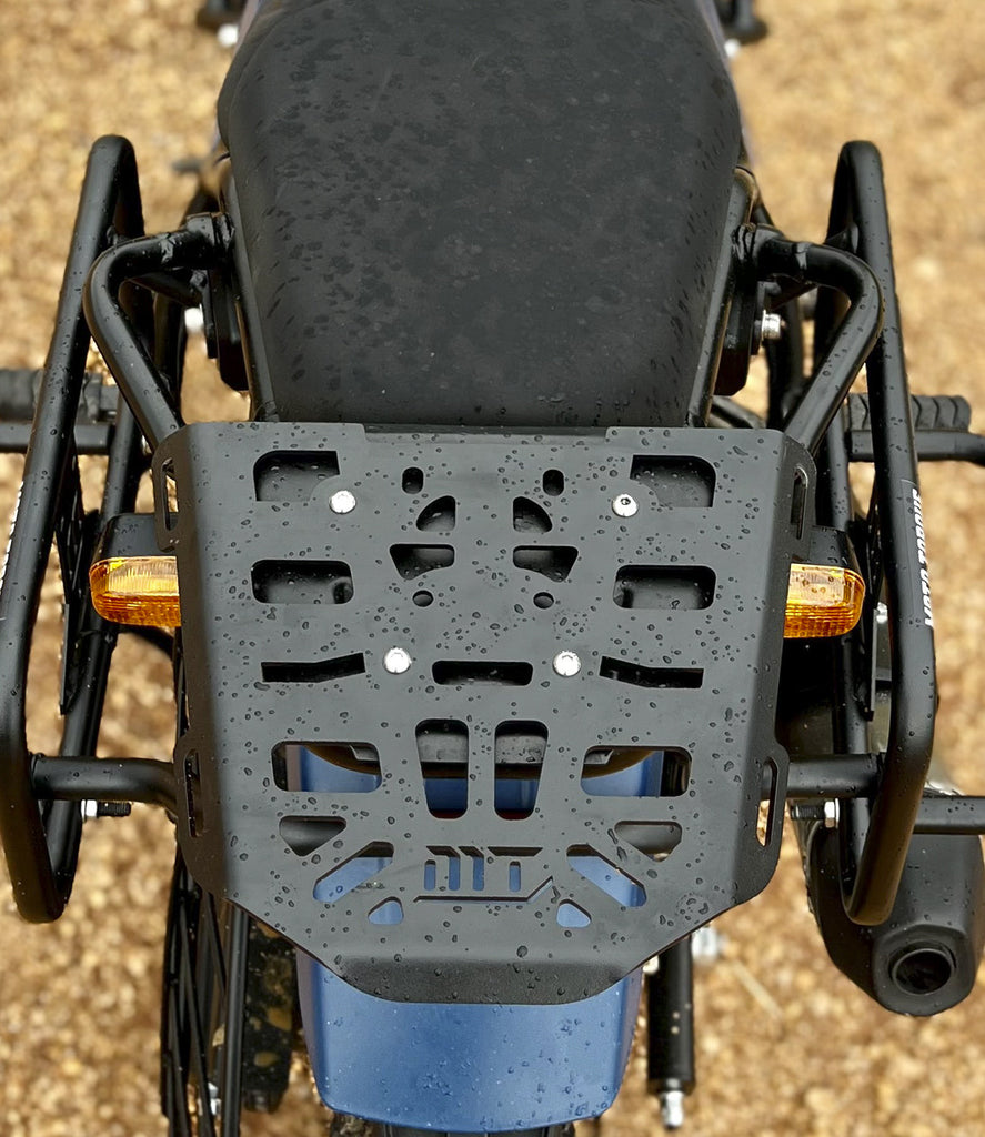 Mototorque stock carrier top plate Royal Enfield Himalayan rear rack luggage mount