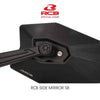 RCB S8 black motorcycle side mirror 01MR012B