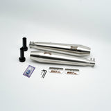 Moto Torque BOLT PRO matte performance exhaust for Royal Enfield Interceptor 650 GT 650
