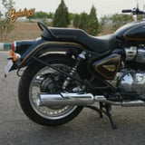 Rhino Racing V1 304 stainless steel compact exhaust for Royal Enfield Bullet 650