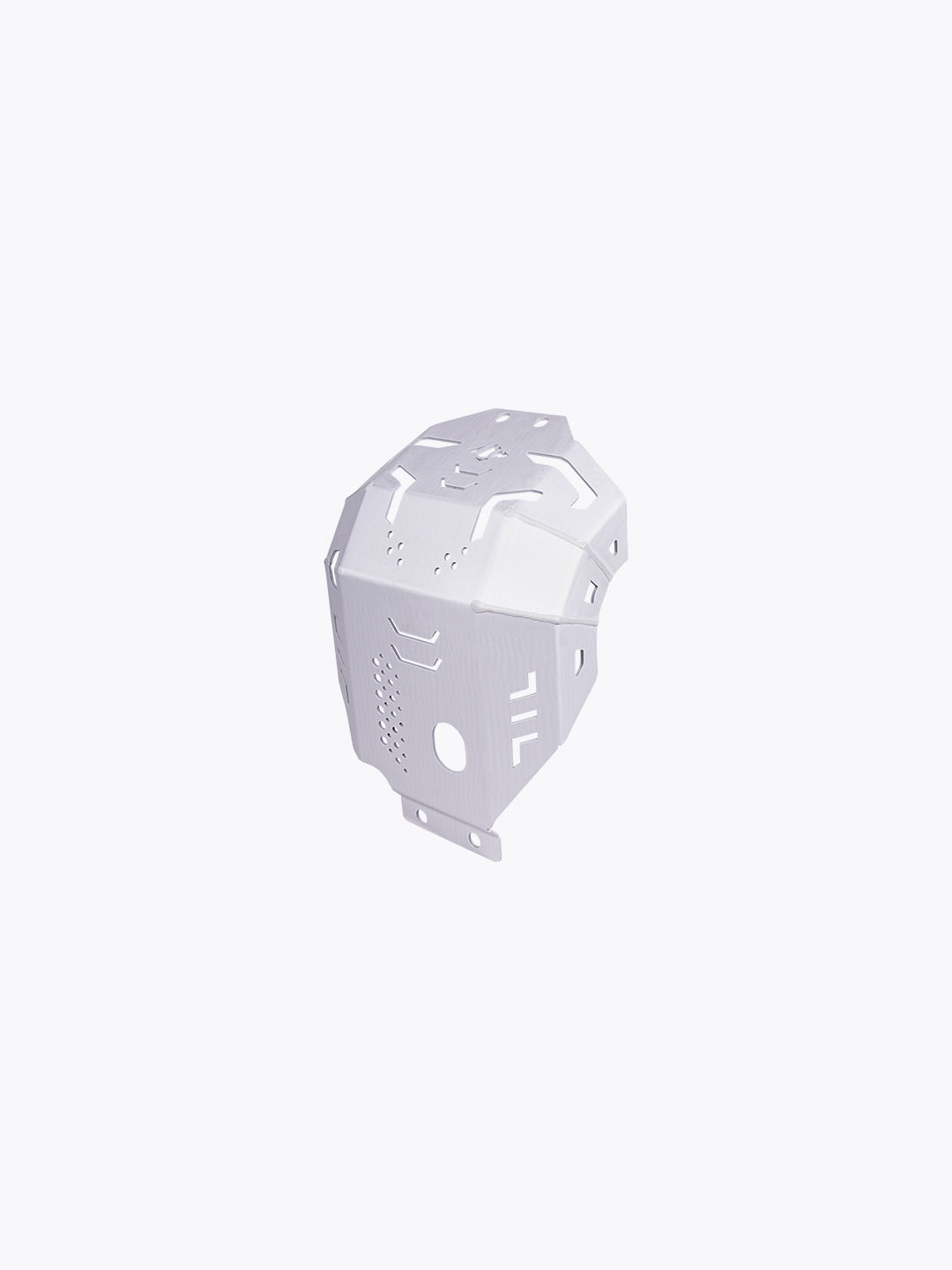Legundary Custom Vambrace bash plate aluminium installed on Hero X Pulse 200 4V Pro