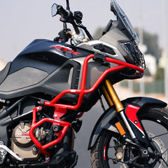Moto Torque Stallion Crash Guard Red for TVS Apache RTX 300