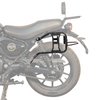 Auto Engina Saddle Stay for Royal Enfield Hunter 350 19mm Mild Steel 8kg Per Side Gloss Black
