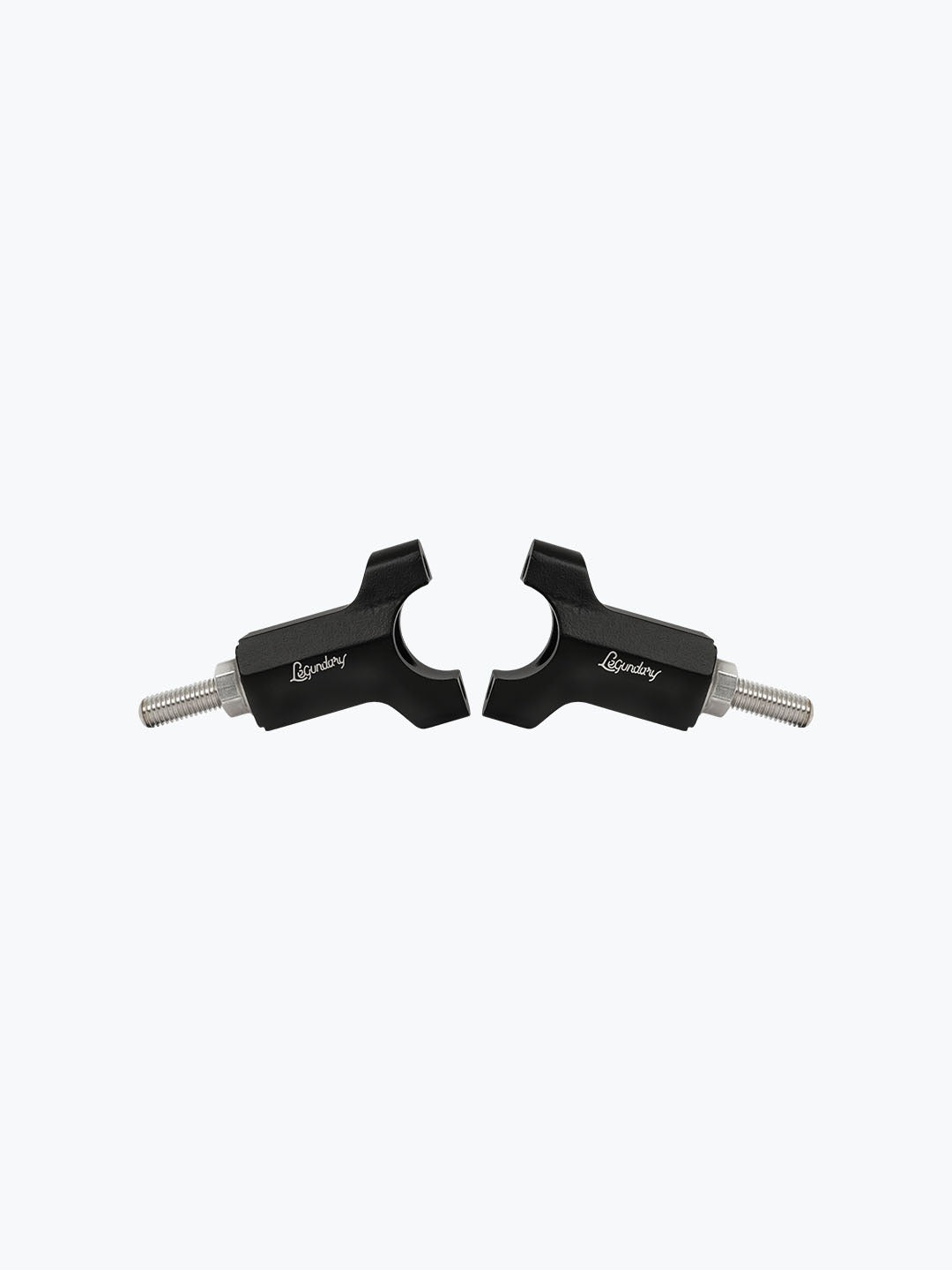 Legundary Custom KTM ADV 890 Dodger Handle Riser Black CNC aluminium handlebar height riser
