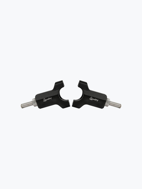 Legundary Custom KTM ADV 890 Dodger Handle Riser Black CNC aluminium handlebar height riser