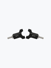Legundary Custom KTM ADV 890 Dodger Handle Riser Black CNC aluminium handlebar height riser