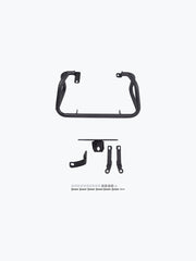 Legundary Custom BMW G310GS bellator lower crash guard black mild steel engine protection crash bar