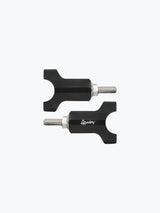 Legundary Custom KTM ADV 890 Dodger Handle Riser Black CNC aluminium handlebar height riser