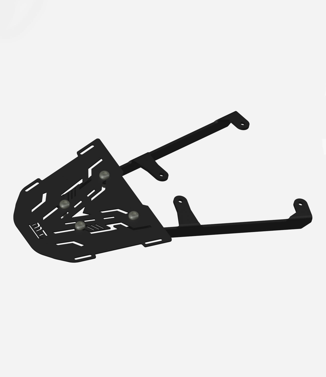 Mototorque back carrier KTM 390 Adventure rear luggage rack top box mount plate