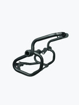 Legundary Custom Thanos crash guard with slider for Triumph Speed 400 black mild steel engine guard