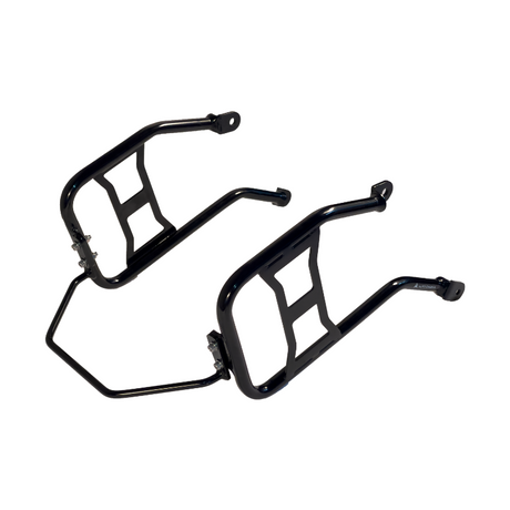 Auto Engina Saddle Stay for Royal Enfield Hunter 350 19mm Mild Steel 8kg Per Side Gloss Black