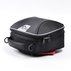 MOTO VANGUARD 3L Waterproof Motorcycle Tank Bag with Tank Lock Black Oxford Fabric