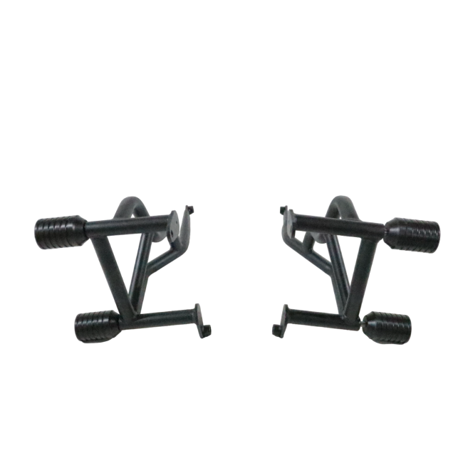 MotoCare 4 slider crash guard for Triumph Scrambler 400X adventure bike
