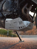 Legundary Custom Vambrace Bash Plate for Kawasaki Versys 650 Aluminium Silver Engine Sump Guard Protection