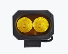 HJG 2 LED POD DUAL COLOR PAIR FOG LIGHT ROUND