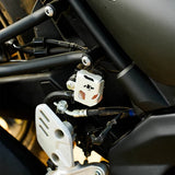 Legundary Custom Casque Rear Oil Cap for Yamaha XSR 155 Silver CNC Aluminium Engine Cover