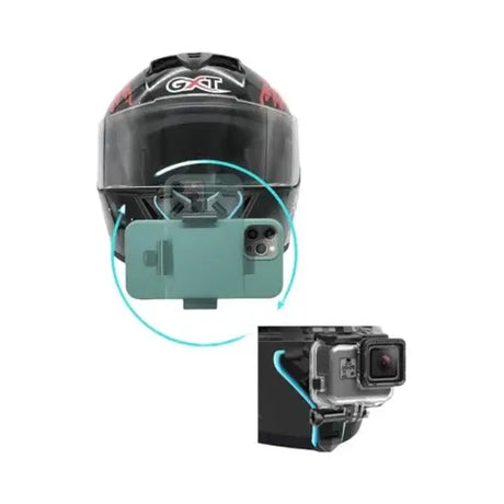 BSDDP Camera Mount with Mobile Holder for Motorcycle Riding, Navigation and Video Recording