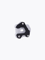 Legundary Custom Brogue Side Stand Base for Kawasaki Versys 650 Black Silver Stainless Steel Mild Steel Stand Enlarger Plate