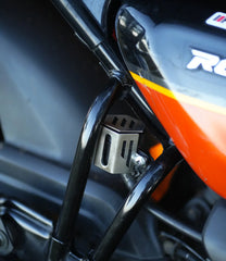 Moto Torque Stainless Steel Reservoir Oil Guard for TVS Ronin