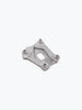 Legundary Custom Brogue Side Stand Base for TVS Apache RTR 310 Brushed Stainless Steel Stand Enlarger Plate