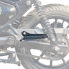 Auto Engina Pillion Footrest Extender for Royal Enfield Hunter 350 5mm Mild Steel Gloss Black