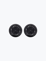 Legundary Custom Rotex Front Wheel Slider for Kawasaki Versys 650 Black Silver Aluminium Mild Steel Fork Protector