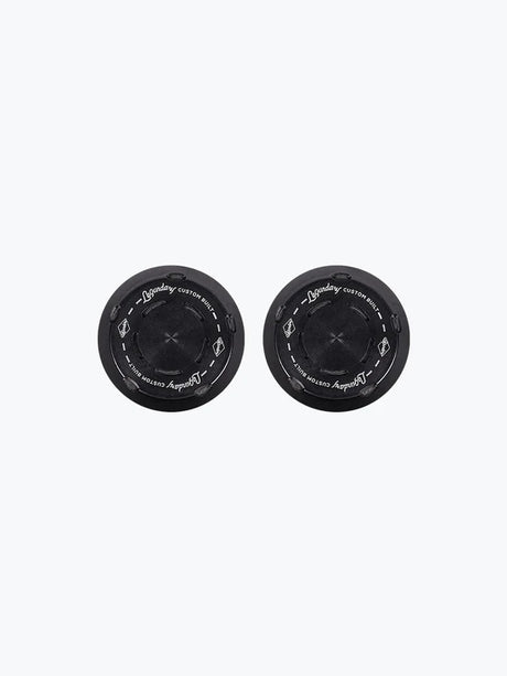 Legundary Custom Rotex Front Wheel Slider for Kawasaki Versys 650 Black Silver Aluminium Mild Steel Fork Protector