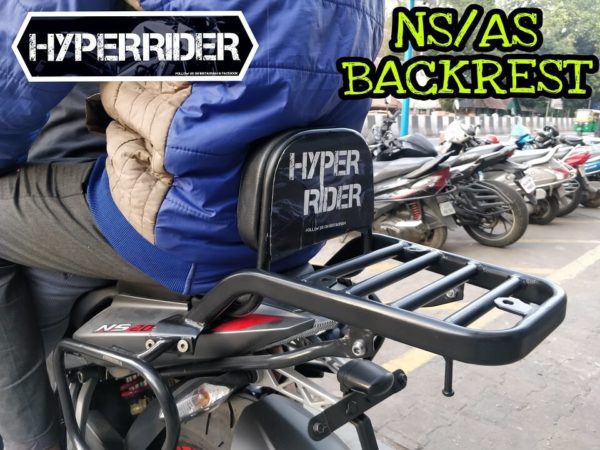 Hyperrider Backrest for Bajaj Pulsar NS160 NS200 AS160 AS200