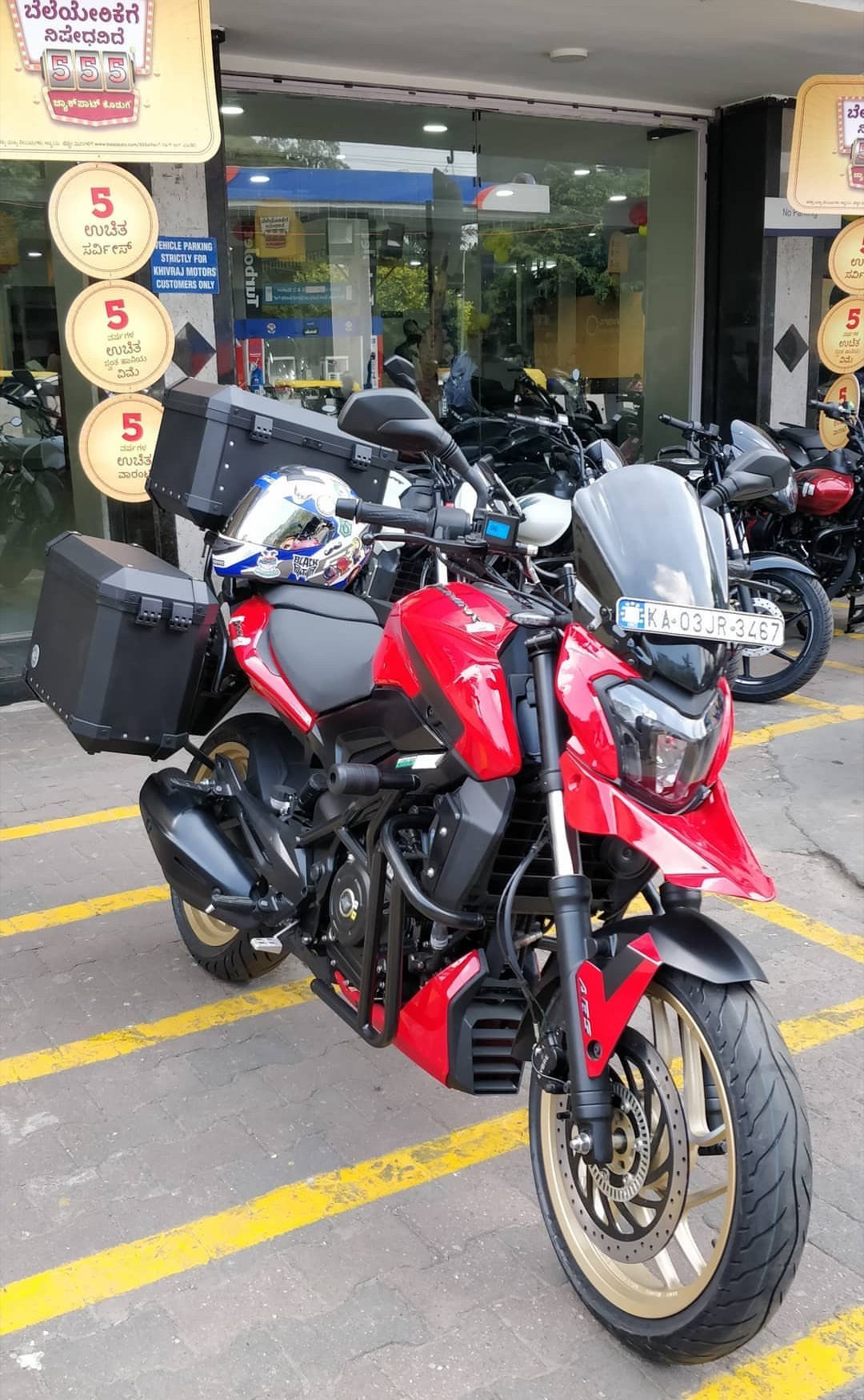Hyperrider Bajaj Dominar Front Off-Roading Mud Guard Adventure Fender Accessory