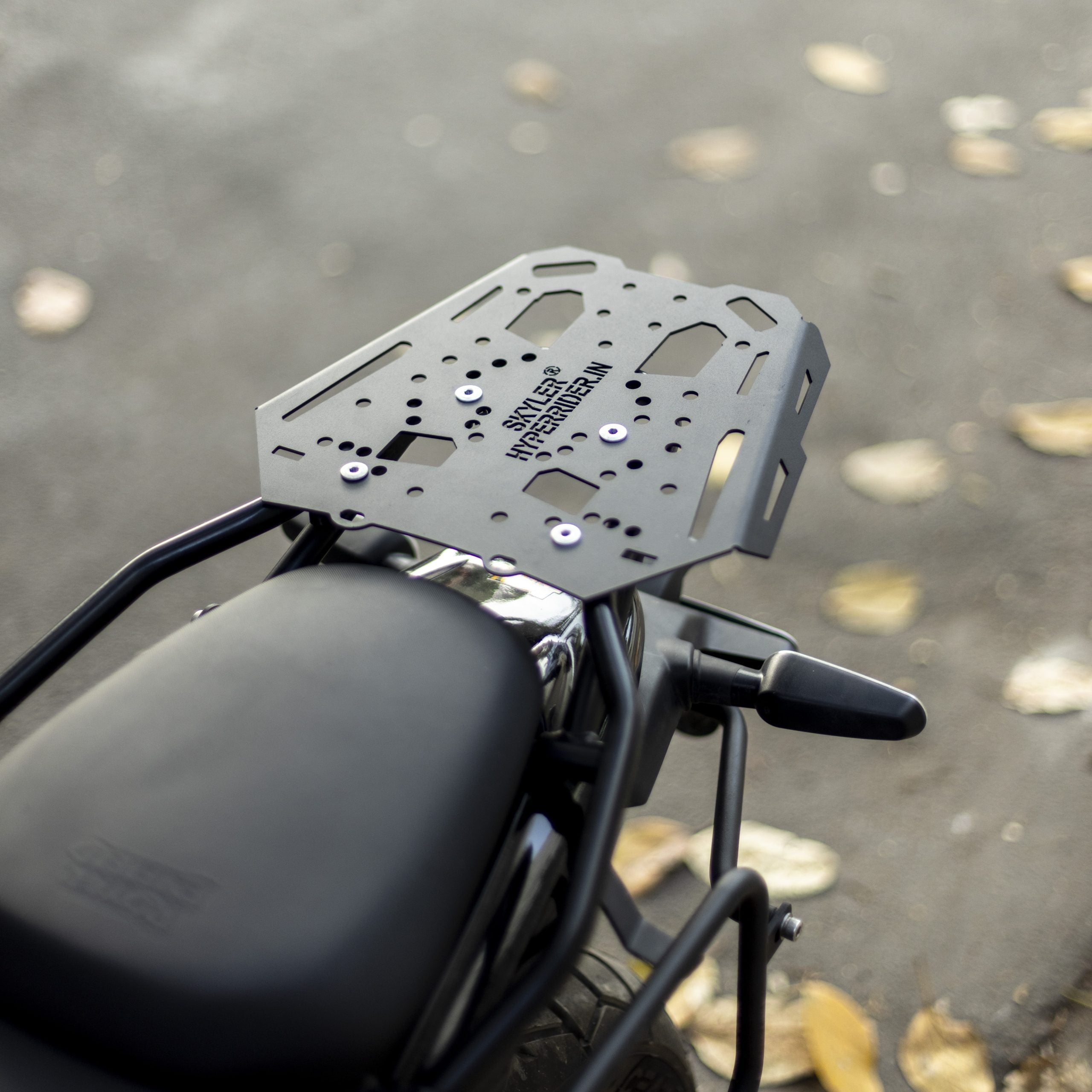 Hyperrider 3mm Aluminium Top Rack Plate for Royal Enfield Himalayan 450
