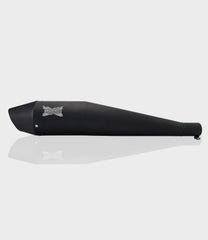 Moto Torque Dolphin Black Performance Exhaust for Royal Enfield