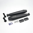 Moto Torque BOLT PRO black performance exhaust for Royal Enfield Interceptor 650