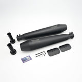 Moto Torque BOLT PRO black performance exhaust for Royal Enfield Interceptor 650