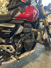 Hyperrider Triumph Speed 400 Scrambler 400 X Crash Guard Type 2 with Delrin Slider