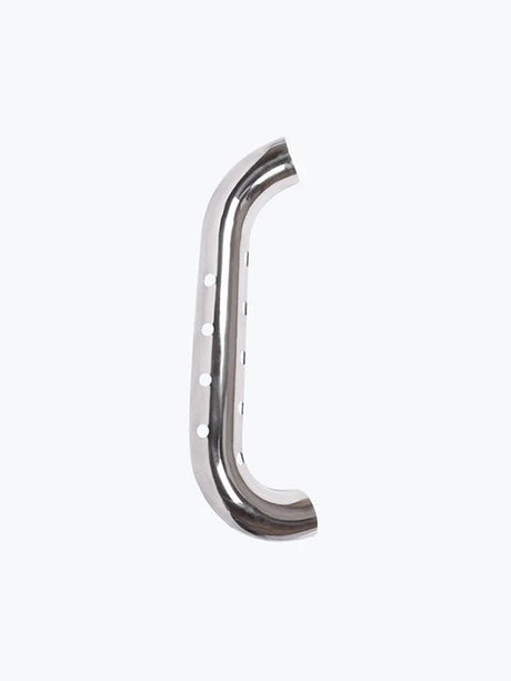 Legendary Custom Meteor 350 heat shield stainless steel silver exhaust guard