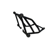 MotoCare 4 Slider Crash Guard for Royal Enfield Scram 440 Black Red