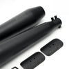 Moto Torque BOLT PRO black performance exhaust for Royal Enfield Interceptor 650