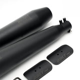 Moto Torque BOLT PRO black performance exhaust for Royal Enfield Interceptor 650