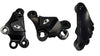 RCB R1 Series black CNC aluminium caliper bracket 01CB038B for Yamaha R15M and MT-15 V2